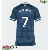 Camiseta Newcastle United Joelinton #7 Visitante Equipación para mujer 2026-27 manga corta